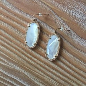 Kendra Scott Ivory Pearl Dani Earrings